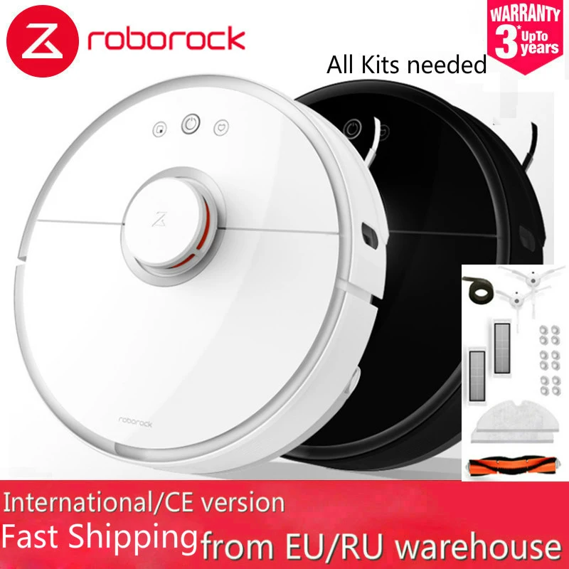 Пылесос Xiao mi Roborock S50 S55 2 mi робот аспиратор умный планируемый аспиратор поддержка Amazon Alexa Google Home