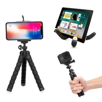 flexible mini octopus tripod for gopro action camera aee accessories