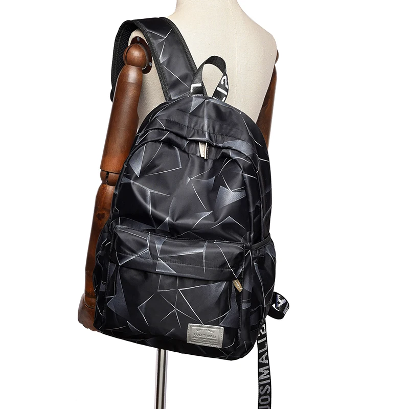 

Fashion Geometric Waterproof Oxford Backpack Women Anti Theft Backpack Girls Bagpack Schoolbag for Teenagers Sac A Dos Mochila