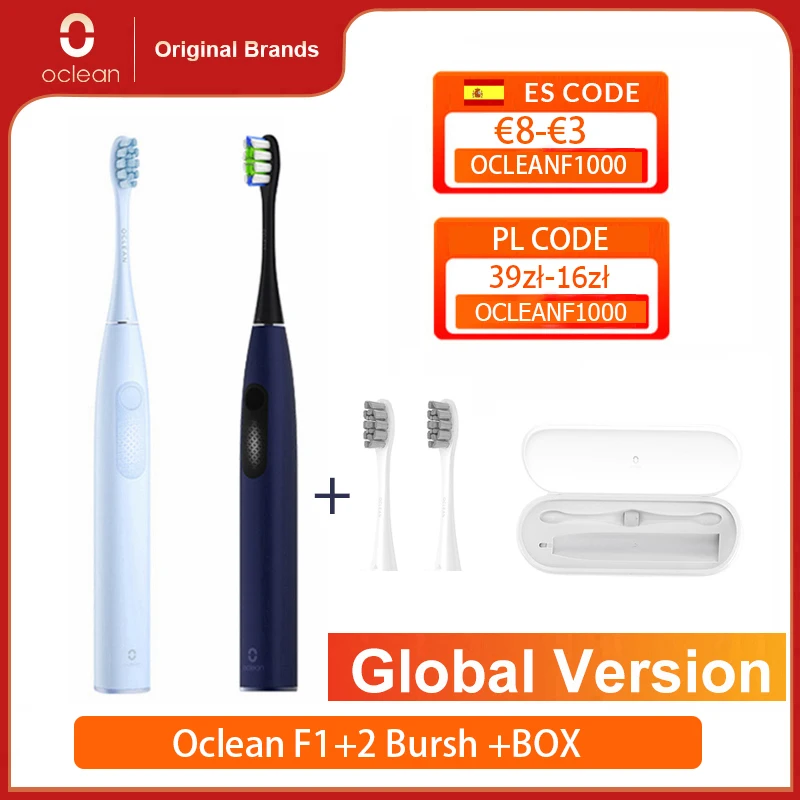 

Зубная щетка Oclean F1 звуковая электрическая, 3 режима, IPX7
