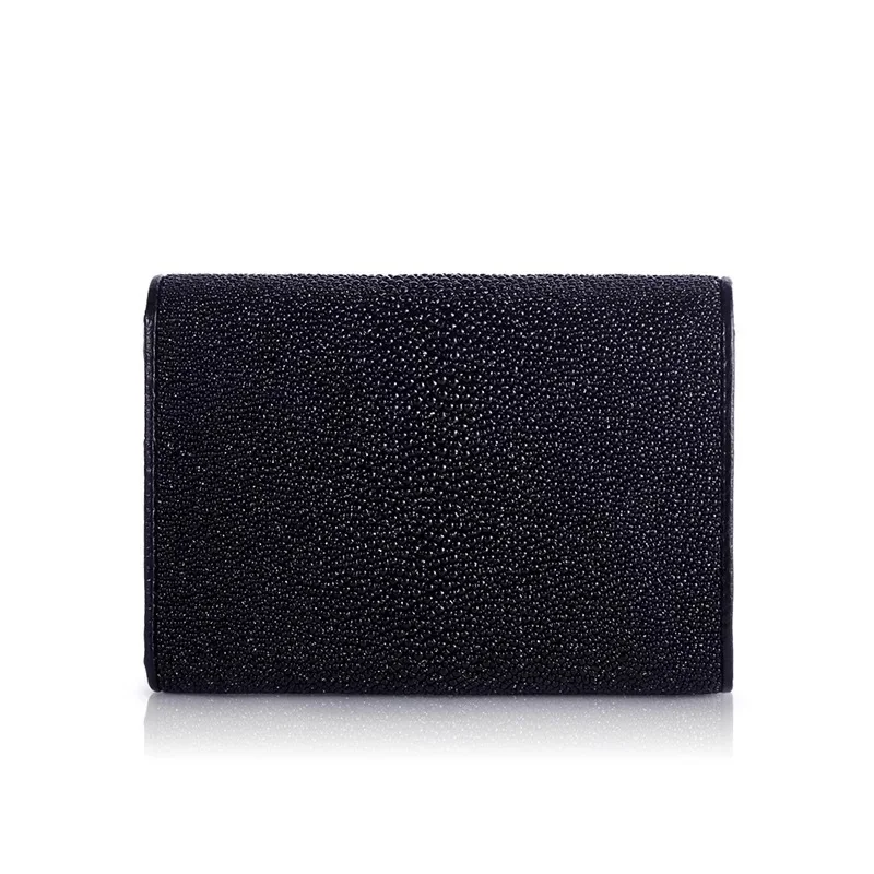 Необычные Дизайн Экзотические из натуральной кожи женские черные короткие