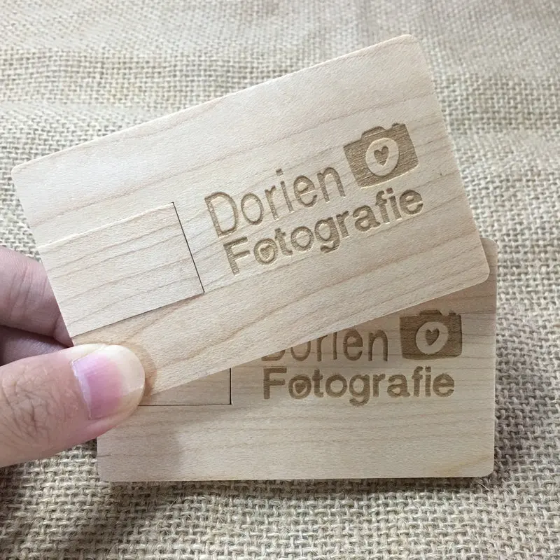 Бамбук и клена карты Модель пользовательский флэш накопитель с логотипом Usb флеш