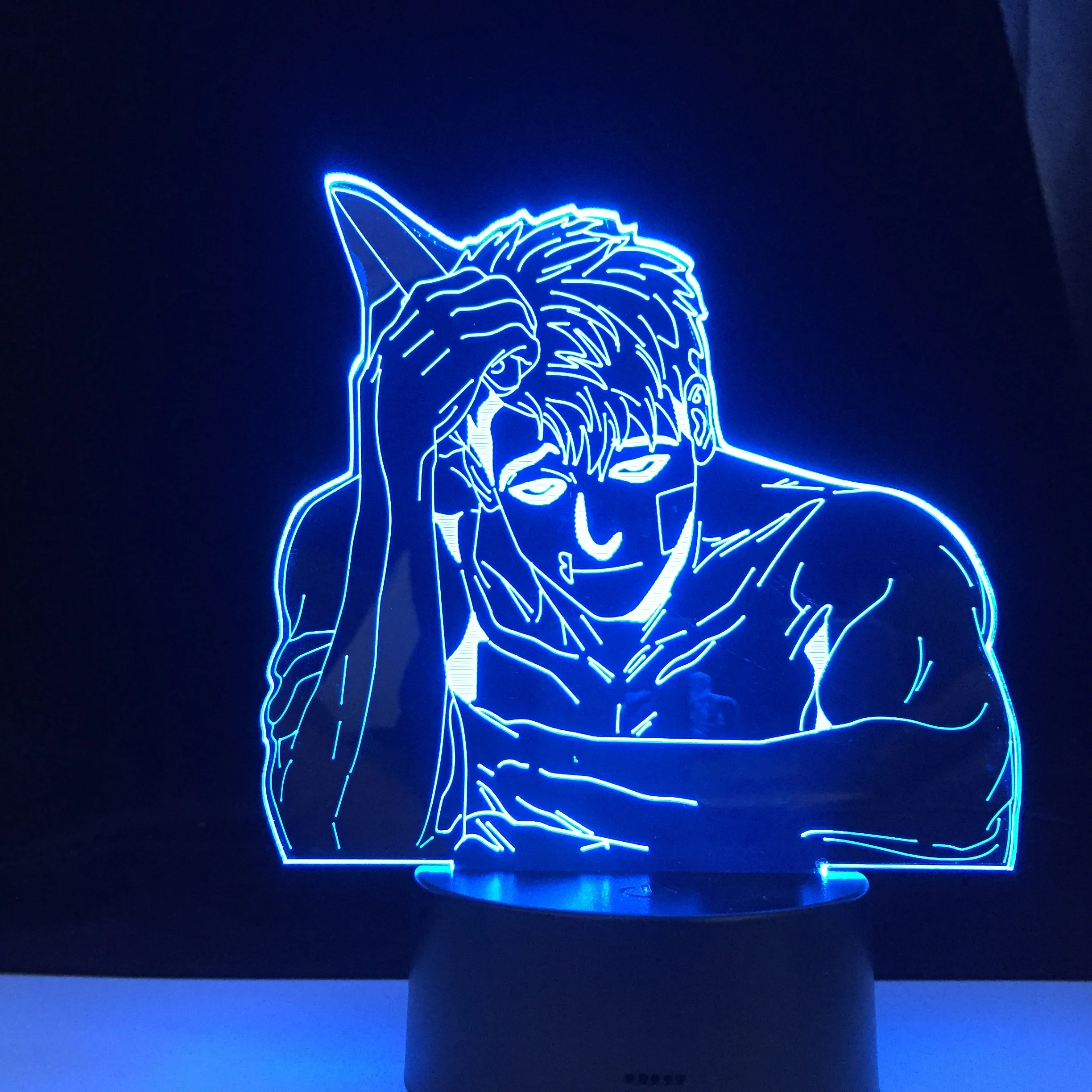 

Sangwoo Anime Lamp Killing Stalking Manga Led Night Light Bedroom Acrylic 3D Lamp Decor Nightlight Kids Fans Birthday Drop Gift