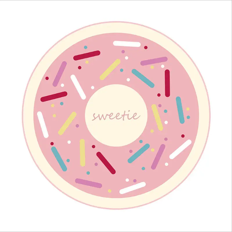 Милые круглые ковры для дома гостиной декоративные розовые коврики круглый узор