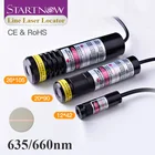 Инфракрасный лазерный локатор, длина волны 635 нм, 10 мВт, для деревообработки, резки камня
