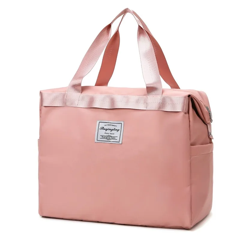 

Large Capacity Gym Fitness Sports Bag Waterproof Travel Duffle Bag For Women 2021 Fashion Weekend Bag Packing Cubes