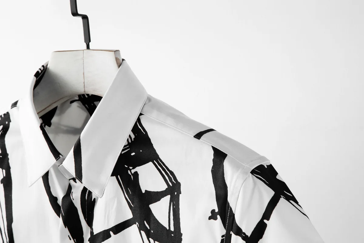 Minglu протектор 100% хлопок Летние мужские футболки класса люкс с цифровой печатью