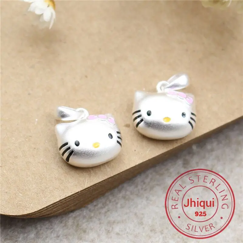 Браслет для создания ожерелья и кулона из настоящего серебра 925 пробы с