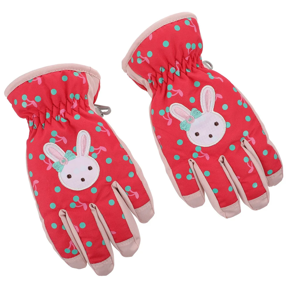 

1 Pair Children Winter Warm Ski Creative Non-skid Snow Mittens