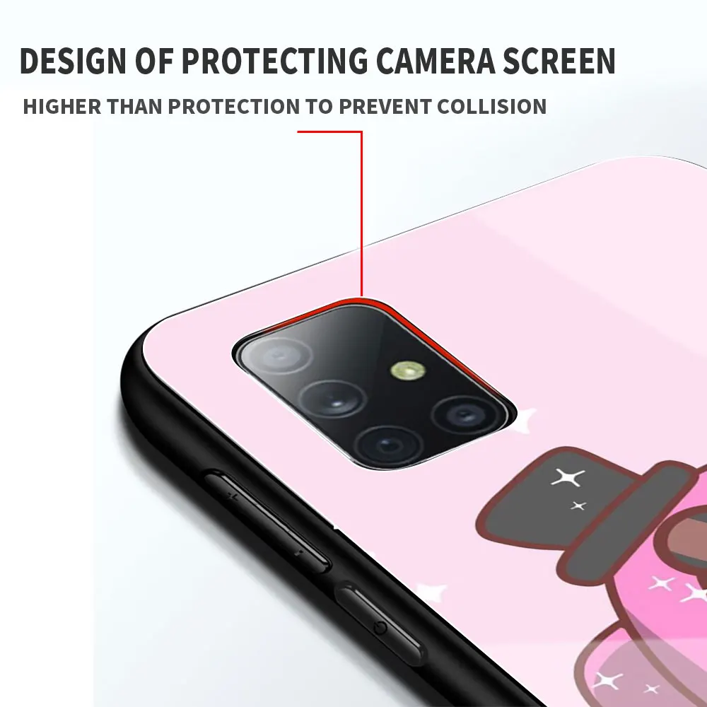 

Among Us Game Phone Case for Samsung Galaxy A51 A71 A50 A21s A31 A70 A10 A41 A30 A40 A11 A12 A20s Glass Cover Funda