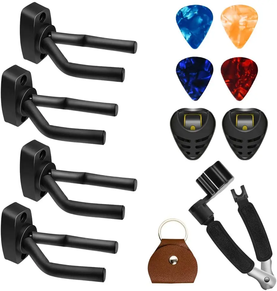 Набор гитарных принадлежностей 12 шт. крючки для плееров гитарные палочки