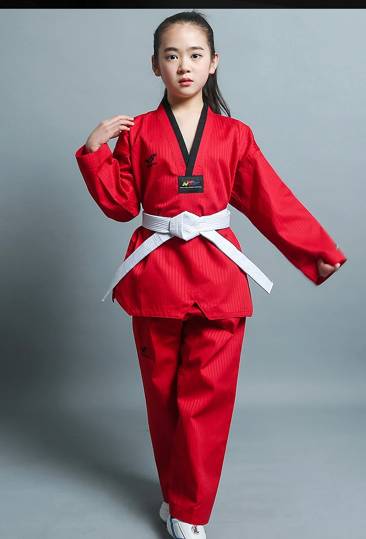 

Taoyekma Four Colors of Taekwondo Doboks Uniform Clothes Professional Karate Suit Dedicated suit for Child & Adult Training