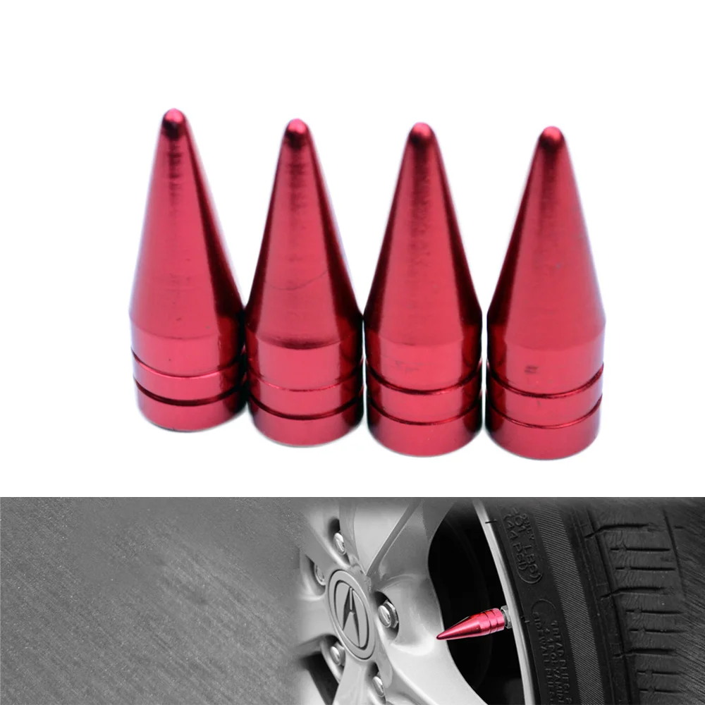 4 шт. алюминиевый сплав автомобильный велосипед крышка на стержень клапана шины