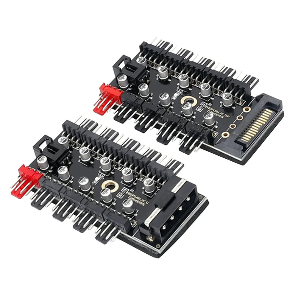 1 до 10 4 Pin PWM охладитель вентилятора концентратор сплиттер SATA/большой 4D 12V