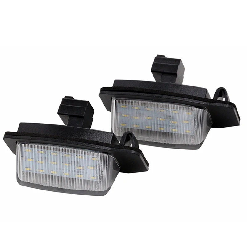 Подсветка автомобильного номерного знака 2 шт./компл. SUNKIA 18SMD светодиодная с