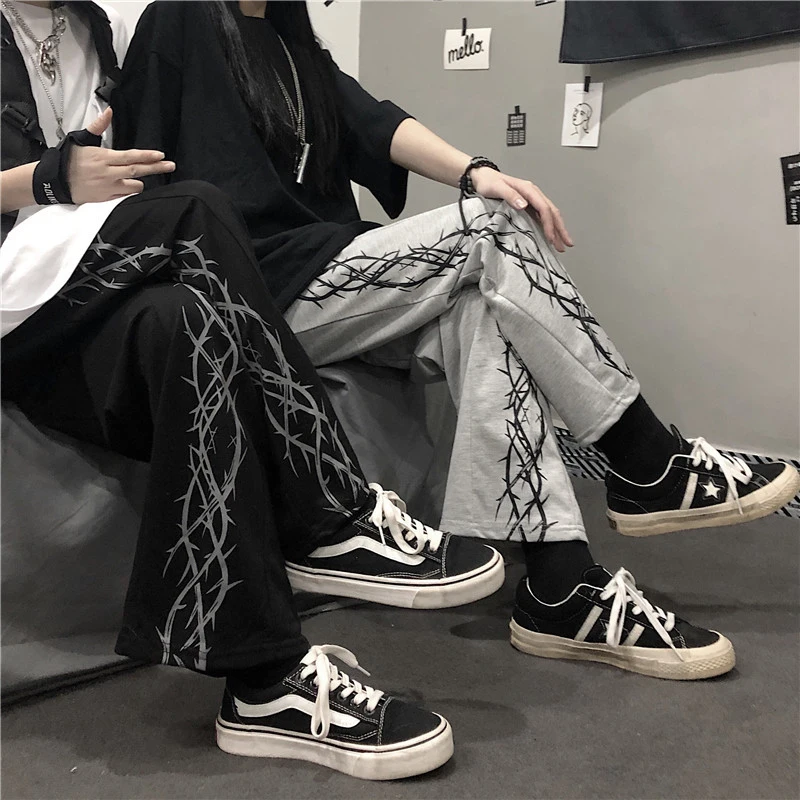 Брюки женские в стиле панк/готика