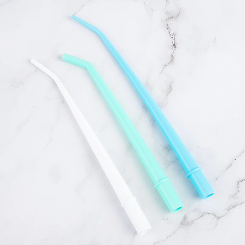 

25pcs Dental Saliva Ejector Tips Disposable Autoclavable Suction Tube Plastic Curved Tips Surgical Aspirator 1/4" 1/8'' 1/16''