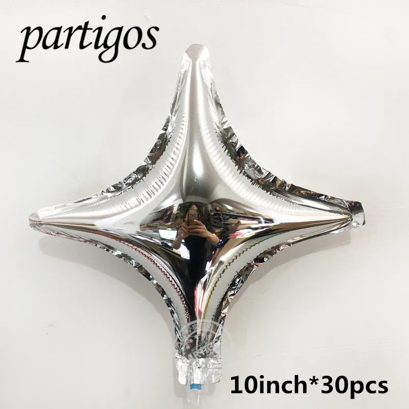 30pcs 10inch 20 штук, 22 дюйма, 4D шары для дискотеки, металлические шары, Лазерная Фольга, воздушный шар, Свадебный декор, 80 s, 90 s, Ретро стиль, популярные вечерние шары, декор в стиле рок-н-ролл - Цвет: 30pcs 10inch