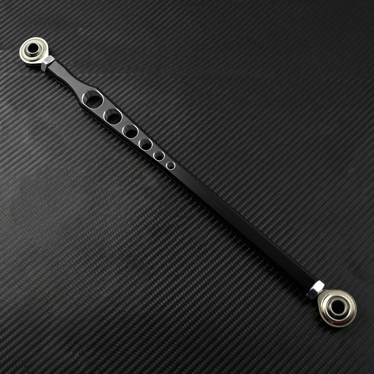 

Соединительный рычаг переключения передач мотоцикла, соединительное звена, ЧПУ 330 мм, алюминиевый черный/хром для Harley Touring FLHX Street Glide Softail