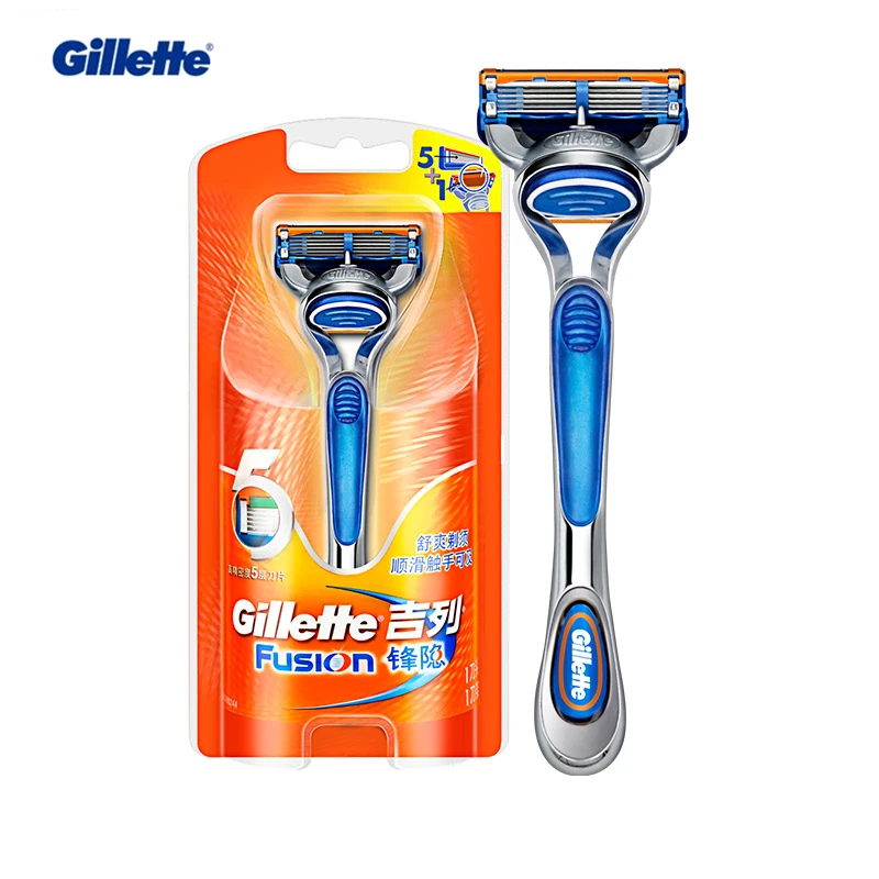 Горячая 100% импортированная из Германии лезвия Gillette Fusion бритва профессиональные