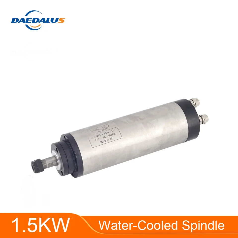 110 кВт шпиндель с водяным охлаждением ЧПУ 60 мм/80 мм фрезерный двигатель ER11 / ER16