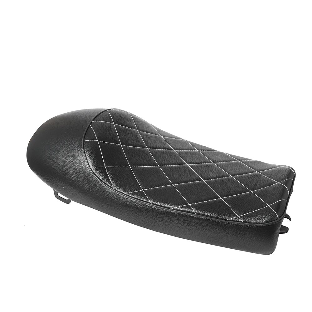 Мотоциклетное универсальное сидение для Кафе Racer винтажное седло Hump плоское в