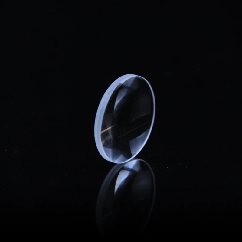 

Optical double convex lens diameter 25mm focal length 50mm K9 material boutique customization