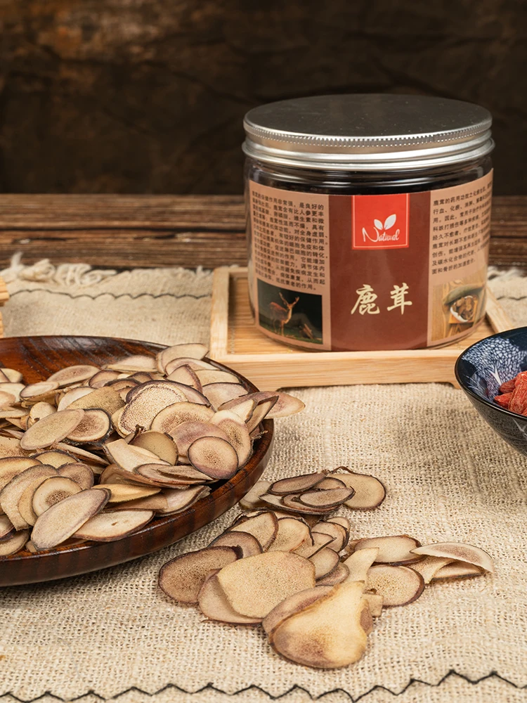 

free shipping good quality deer antler tablets slices tonify yang to promote the kidney function for increasing virility 10-150g