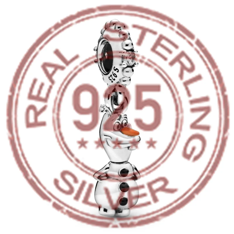 

Hot Sale Real 925 Sterling Silver Dangle Charm Beads Fit Original Pandora Bracelets DIY Jewelry Making For Women