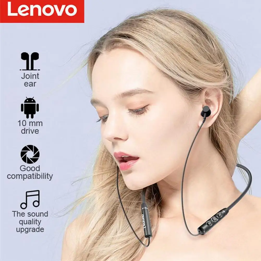 

QE03 V5.0 Wireless Neckband Bluetooth Earphones Sports Stereo Earbuds Magnetic in-ear Earphones Headset for Android iOS