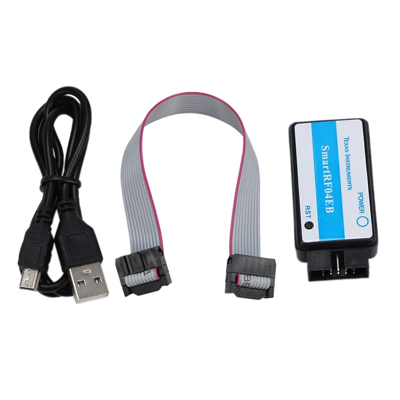 1 комплект черный эмулятор ZigBee Smart RF04EB загрузчика CC1110 CC2530 USB 2 0 модуль MCU M100 |