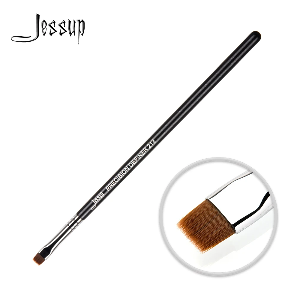 Jessup плоская кисть Профессиональная Кисть для макияжа перламутровая