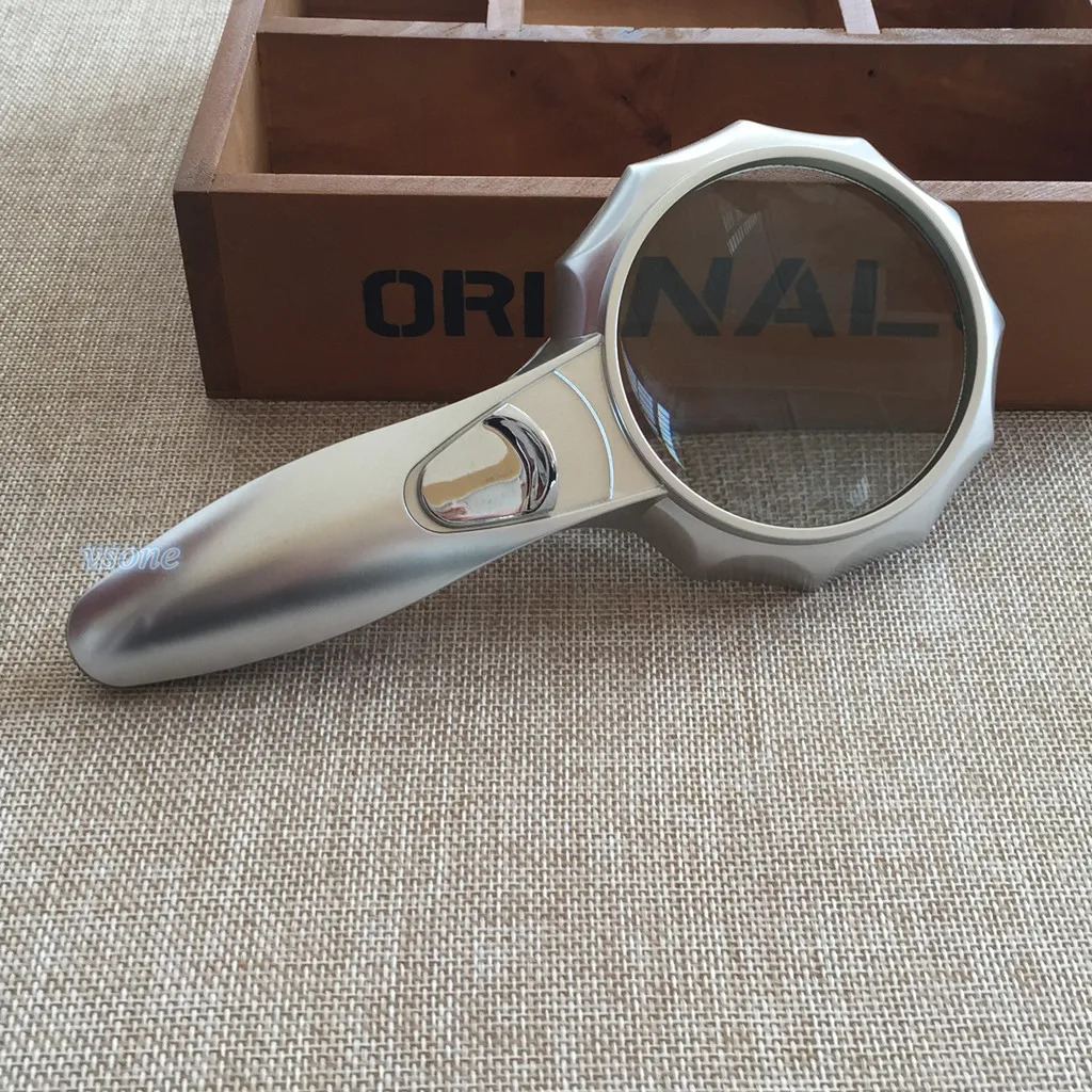 Увеличительное стекло с 6 светодиодами увеличительное ювелирные изделия линза