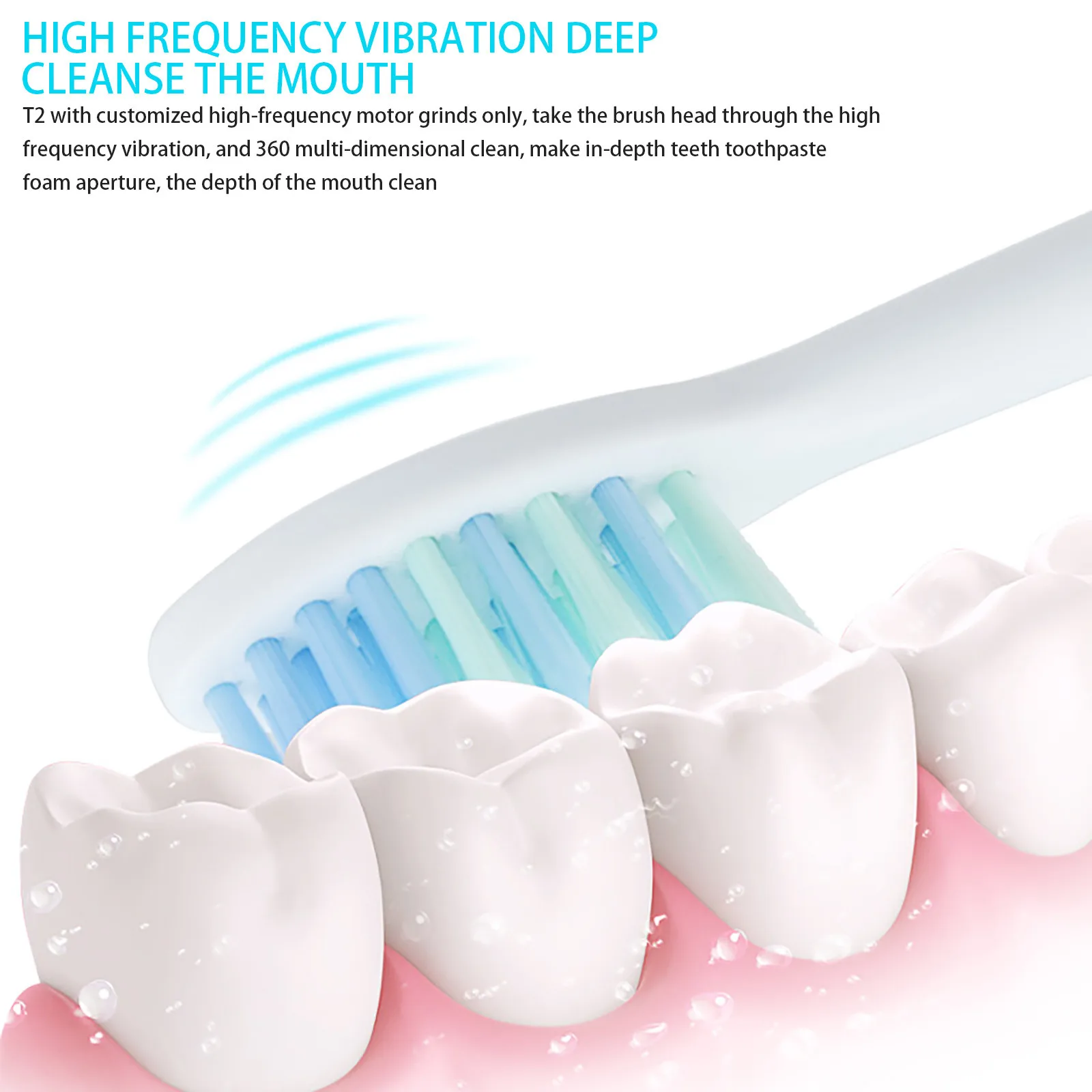 

Electric Toothbrush Adult Children's Household Portable Non-rechargeable Ultrasonic soft toothbrush gift battery type