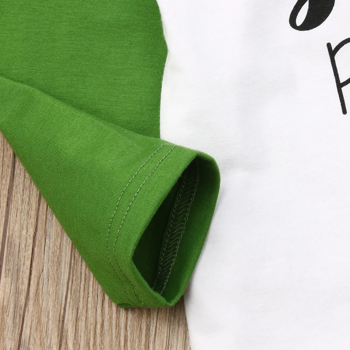 Коллекция 2019 года весенне-осенняя одежда для малышей зеленая с принтом авокадо