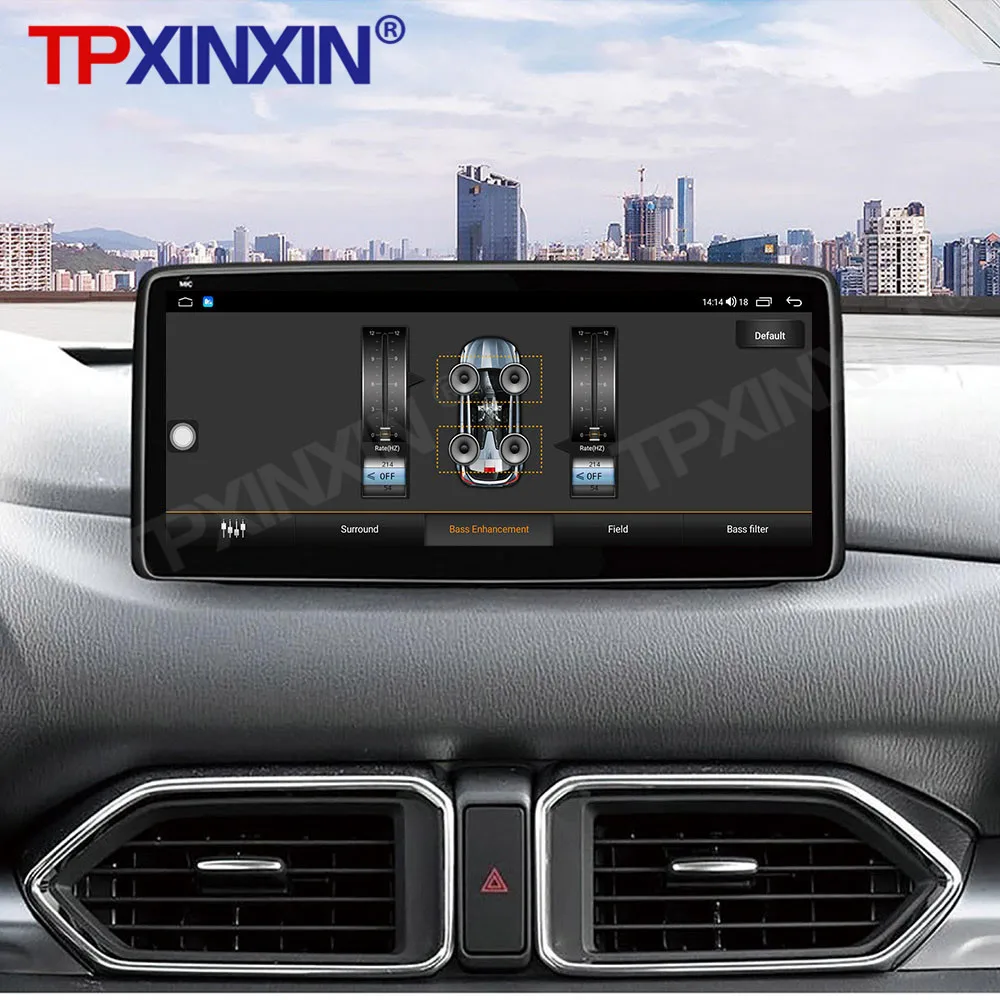 저렴한 안드로이드 10 6 + 128G ROM 마즈다 Cx-5 2017 + 자동차 라디오 플레이어 멀티미디어 GPS 네비게이션 스테레오 Headunit 무선 Carplay