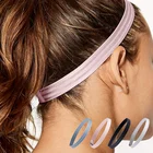 Повязка на голову для бега, обруч для волос для спорта, противоскользящая, для женщин и мужчин, повязка для волос для бадминтона, повязки на голову для езды на велосипеде