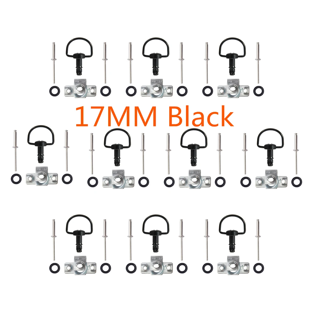 

Универсальное быстросъемное D-образное кольцо, поворотная заклепка, гоночный обтекатель, крепеж 14 мм/17 мм/19 мм для Honda, yamaha, Suzuki, BMW