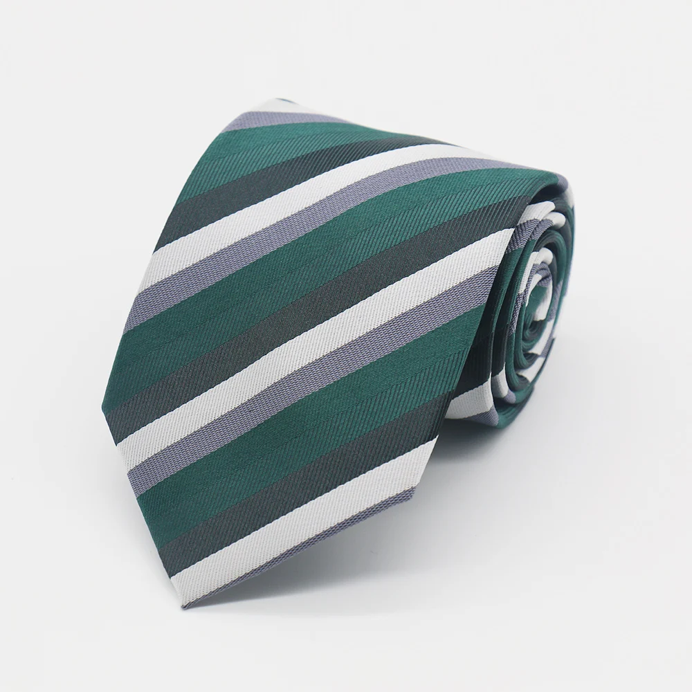 new fashion men's strip design polyester necktie |
