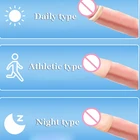 3 шт.компл. кольца на пенис для коррекции Foreskin кольца на пенис для задержки эякуляции кольцо для коррекции фримоза кольца на пенис для мужчин