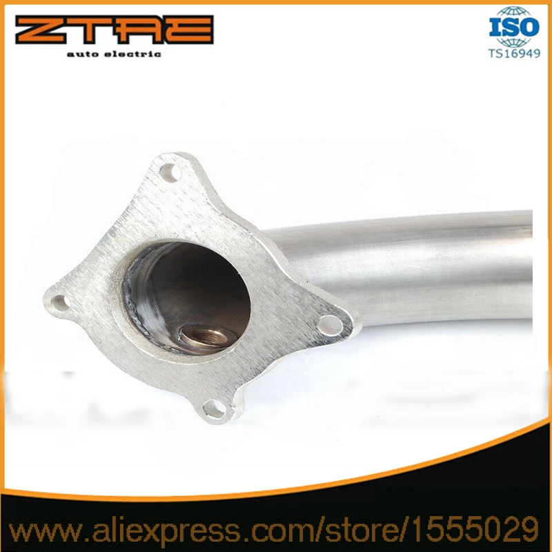 Выхлопная труба из нержавеющей стали для Golf R MK6 FSI K04 12 13 дюймов 3 дюйма|turbo kkk|turbo