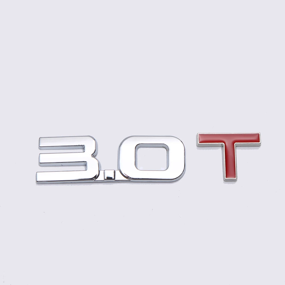 1 шт. стикер для кузова автомобиля 2 0 T 3 5 4 хромированный стайлинга двигателя