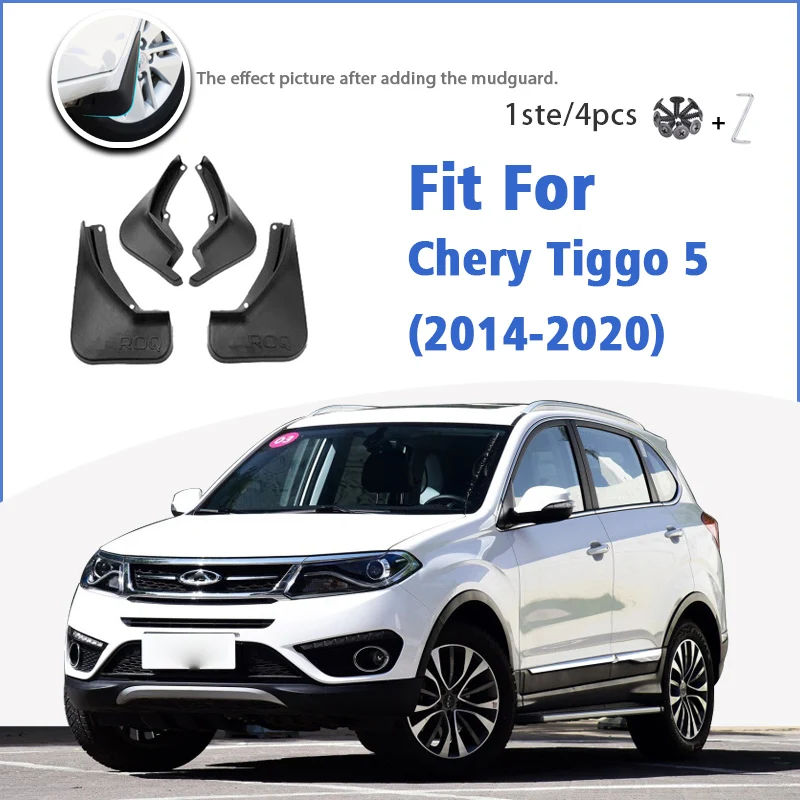 

Брызговики для Chery tiggo 5 2014-2020, передние и задние, 2019, 2018, 2017, 2016, 2015