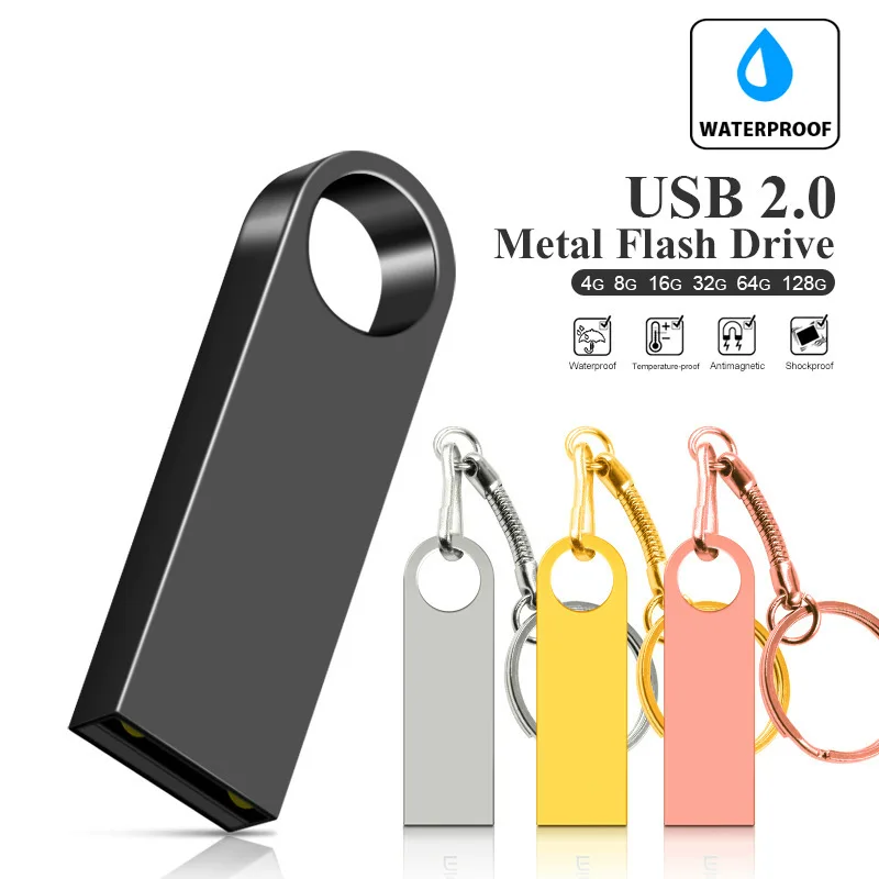 

Wholesale Lettering Customizable USB2.0 Creative Metal USB Drive Gift High Speed 8g16g 32g 64 g Multiple Colour