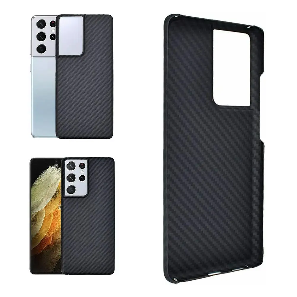 

carbon carbon fiber phone Case For Samsung Galaxy S21 Ultra Ultra-thin Anti-fall business cover for Galaxy S21 puls shell