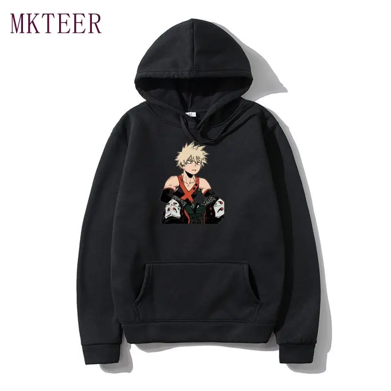 

Худи с длинным рукавом и принтом аниме Моя геройская академия, женский спортивный костюм оверсайз, кавайная одежда, пуловер, свитшоты в готи...