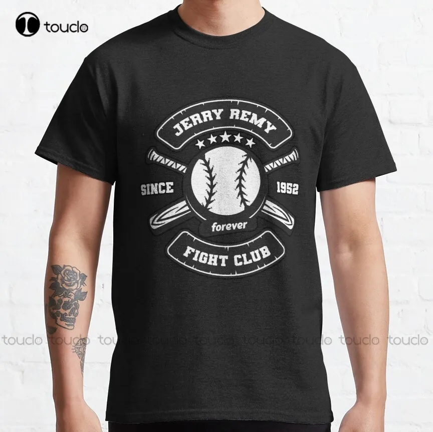 

Jerry Remy Fight Club Classic T-Shirt Mens T Shirts Graphic Custom Aldult Teen Unisex Digital Printing Tee Shirt Fashion Funny