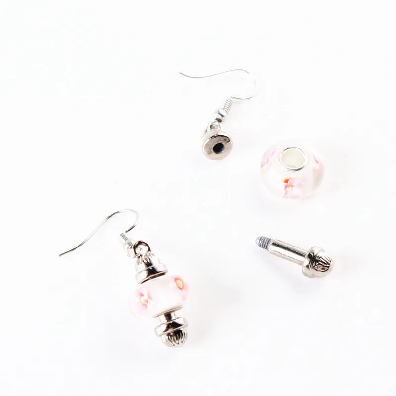 Новый оригинальный цветок бабочка пчела сердце стеклянные бусины