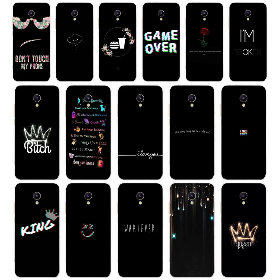 93AA Цвет текст на черном фоне подарок чехол для телефона из мягкого силикона ТПУ с