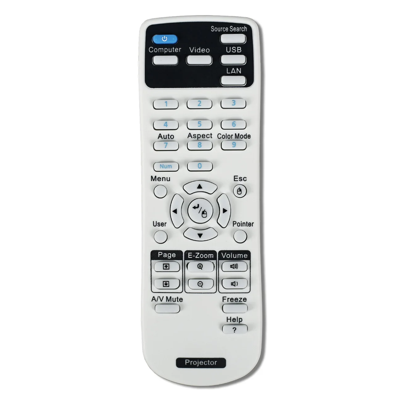 

Epson projector remote control eb-c1020xn eh-tw5200 cb-x18